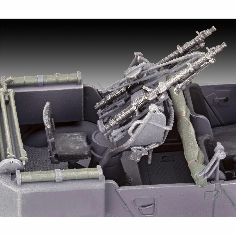 Revell Fahrzeug-Modellbausatz le. gl. Einheits-PKW 4, Militär, 254 Teile, 1:35, 03339