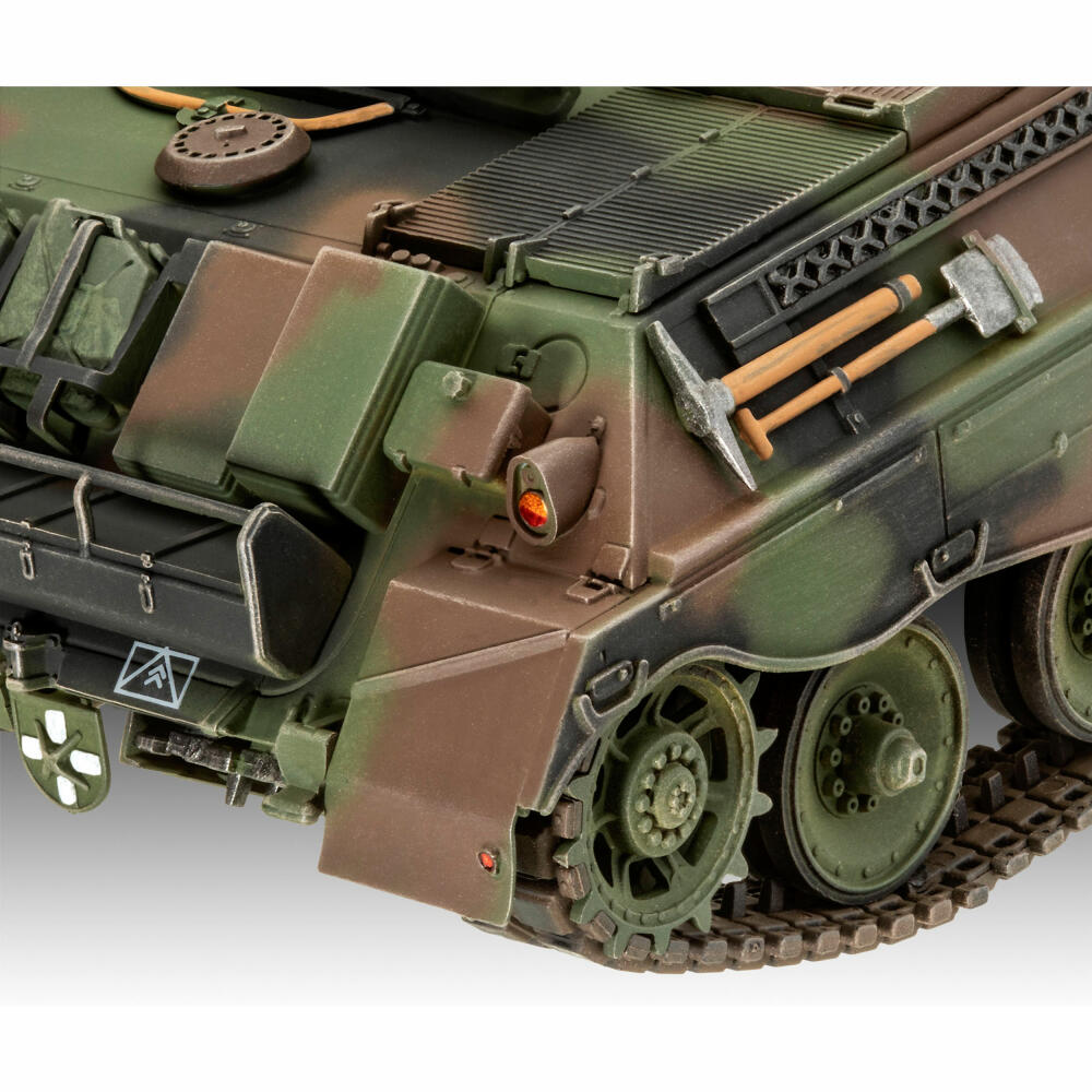 Revell Panzer-Modellbausatz Raketenjagdpanzer Jaguar 1, Militär, 197 Teile, 1:35, 03353