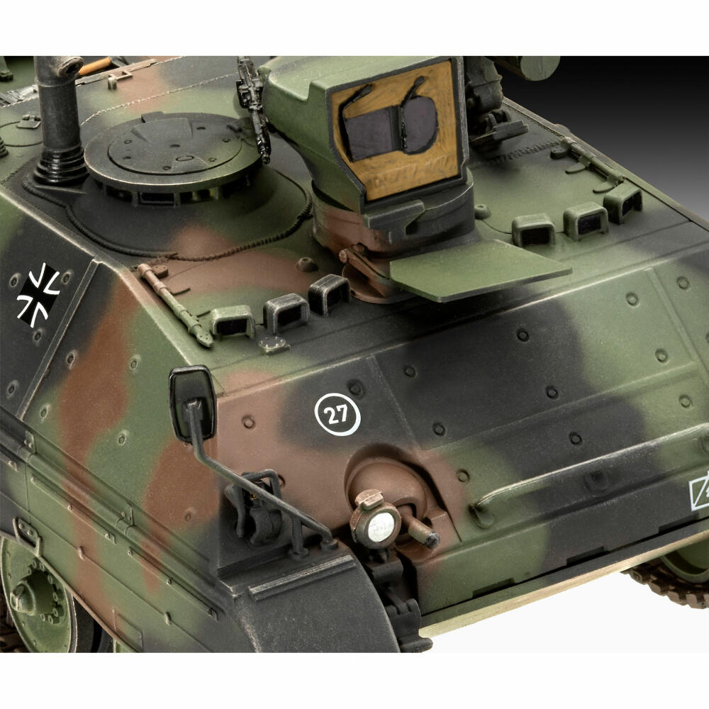 Revell Panzer-Modellbausatz Raketenjagdpanzer Jaguar 1, Militär, 197 Teile, 1:35, 03353