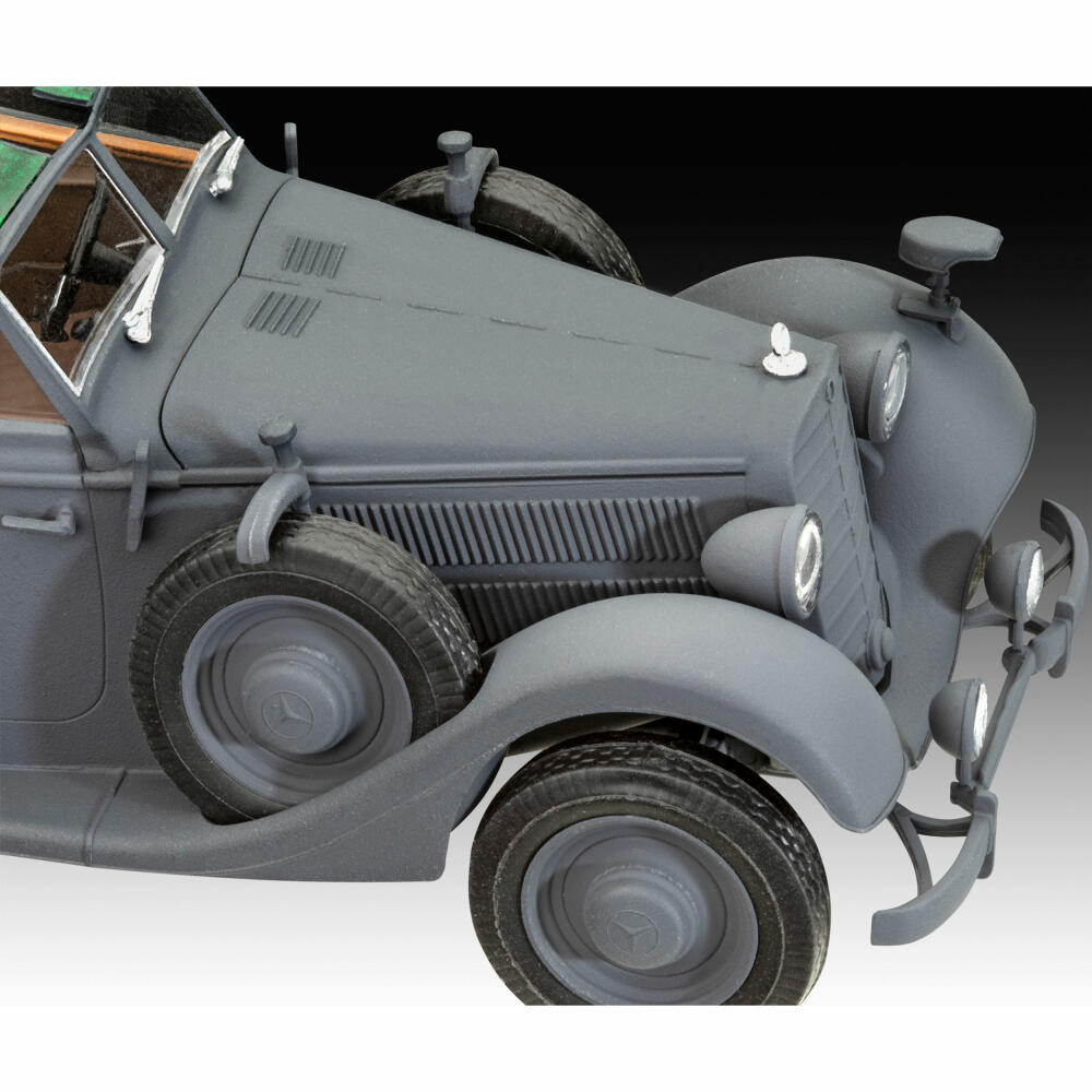 Revell Fahrzeug-Modellbausatz Typ 320 (W142) Cabriolet, Auto, 150 Teile, 1:35, 03354