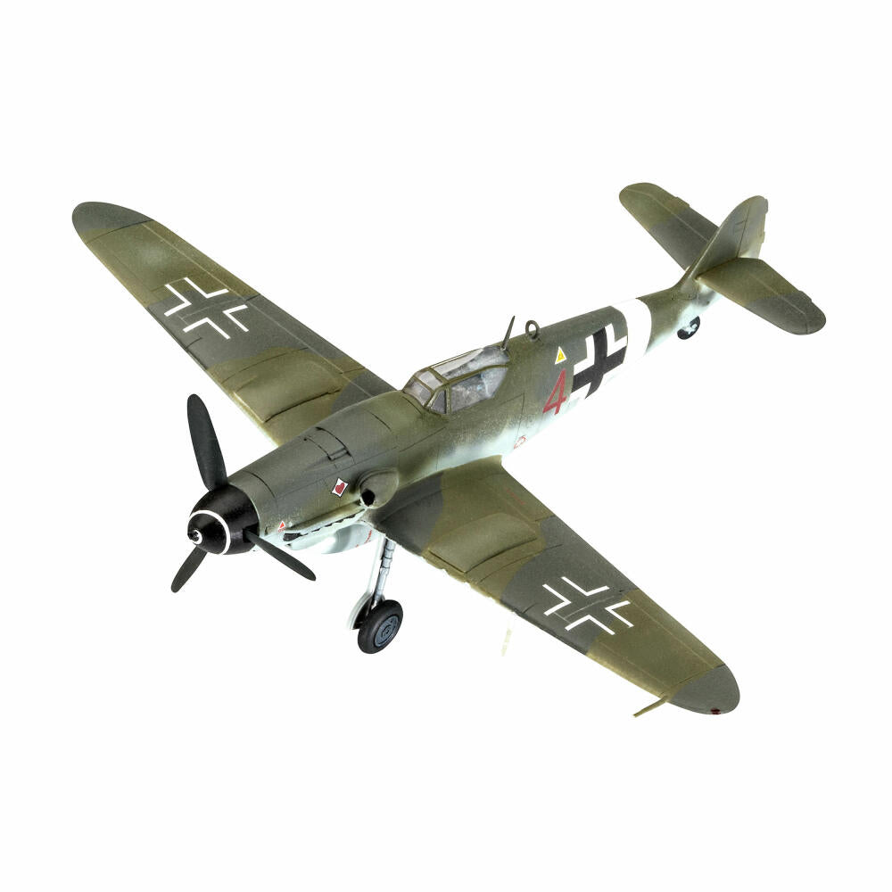 Revell Flugzeug-Modellbausatz Combat Set Bf109 & Spitfire Mk.V, 76 Teile, 1:72, 03710