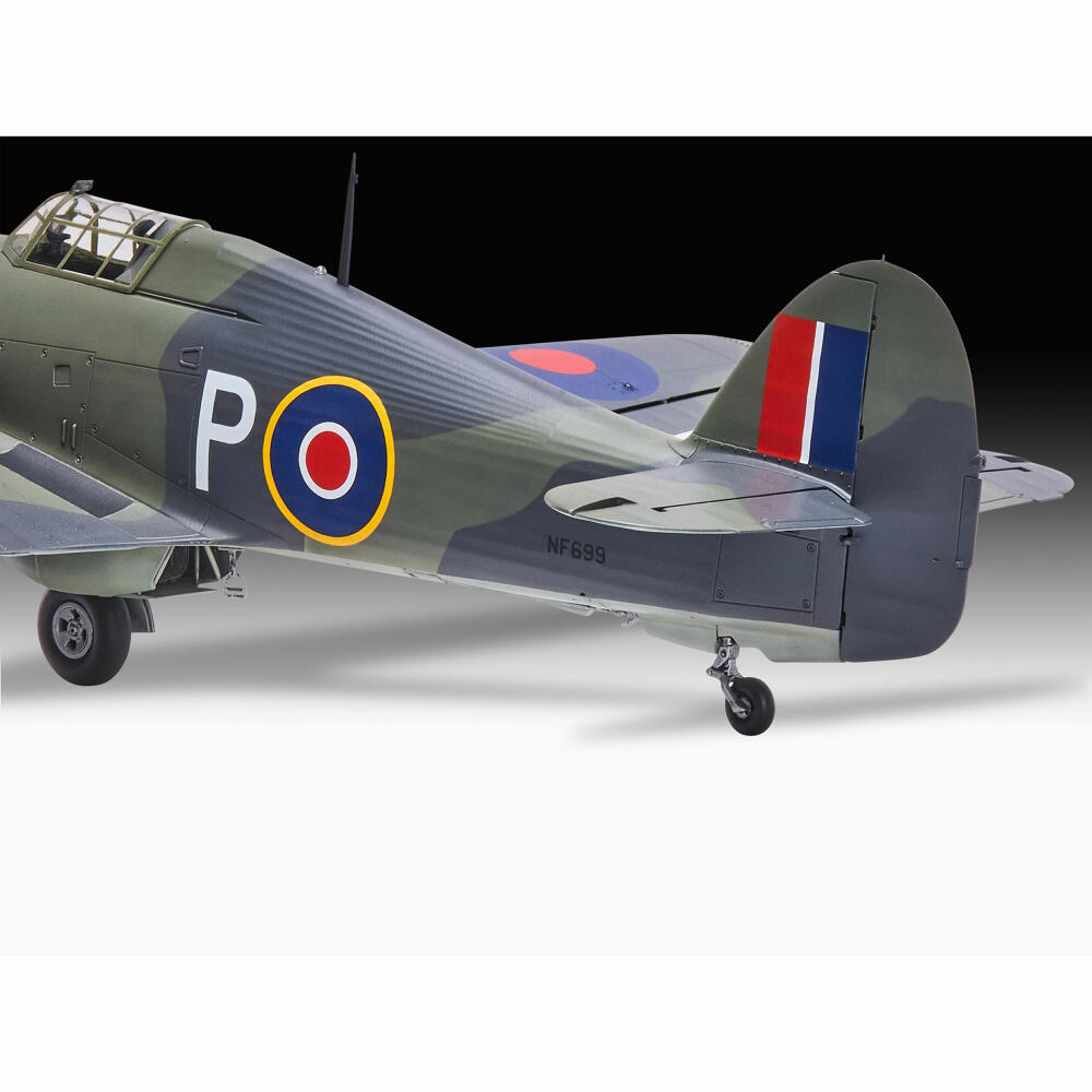 Revell Flugzeug-Modellbausatz Hawker Sea Hurricane Mk.IIC, 162 Teile, 1:32, 03768