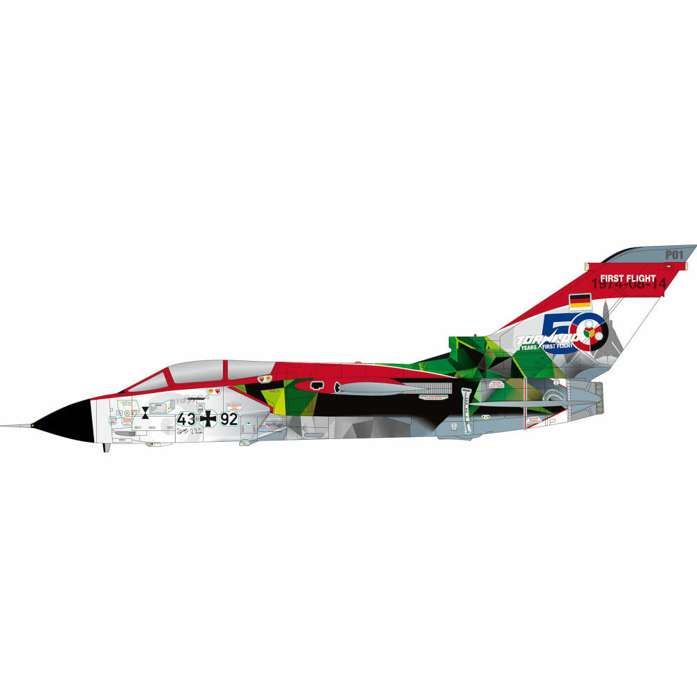 Revell Flugzeug-Modellbausatz Panavia Tornado IDS 50 Years, 309 Teile, 1:48, 03769