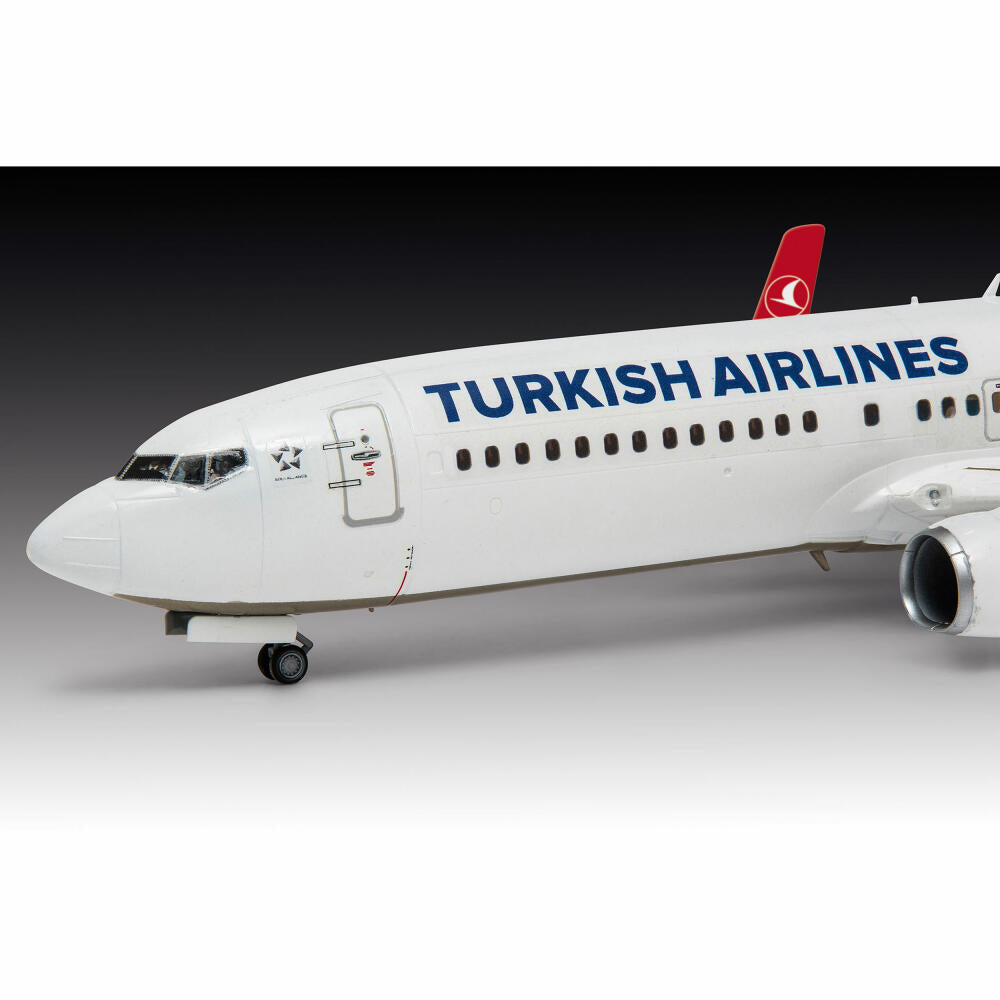 Revell Flugzeug-Modellbausatz Boeing 737-800 Turkish Airlines, 63 Teile, 1:144, 03772