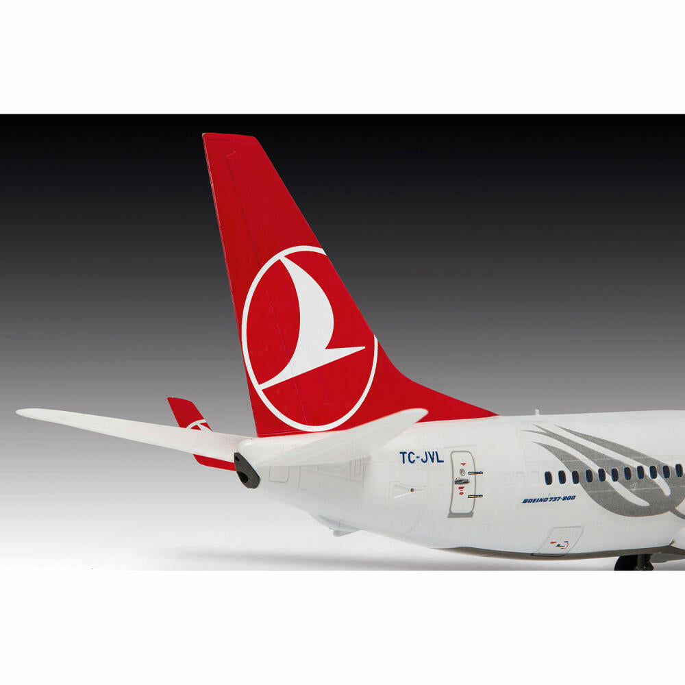 Revell Flugzeug-Modellbausatz Boeing 737-800 Turkish Airlines, 63 Teile, 1:144, 03772