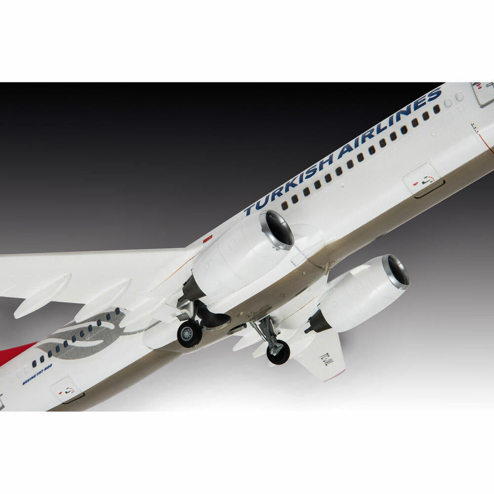 Revell Flugzeug-Modellbausatz Boeing 737-800 Turkish Airlines, 63 Teile, 1:144, 03772