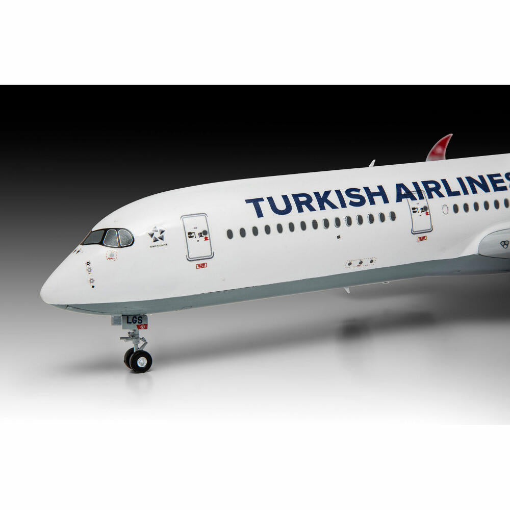 Revell Flugzeug-Modellbausatz Airbus A350-900 Turkish Airlines, 120 Teile, 1:144, 03773