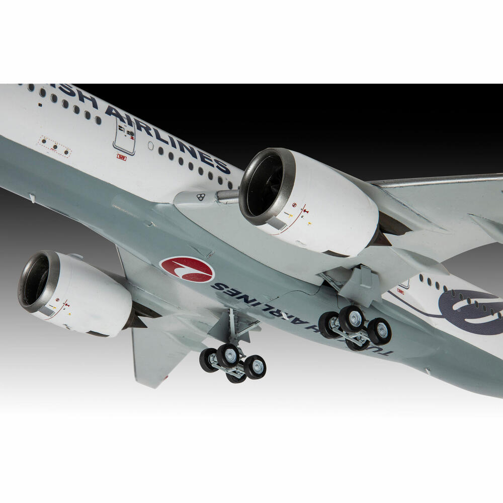 Revell Flugzeug-Modellbausatz Airbus A350-900 Turkish Airlines, 120 Teile, 1:144, 03773