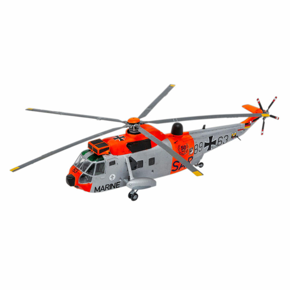 Revell Hubschrauber-Modellbausatz Westland Sea King Mk. 41/HU.5, Helikopter, 132 Teile, 1:72, 03785