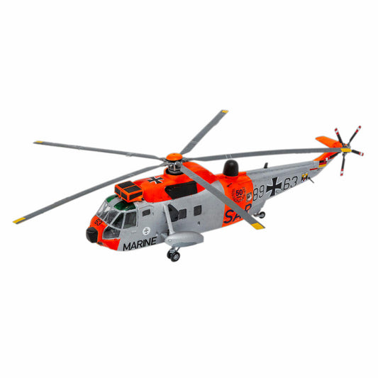 Revell Hubschrauber-Modellbausatz Westland Sea King Mk. 41/HU.5, Helikopter, 132 Teile, 1:72, 03785