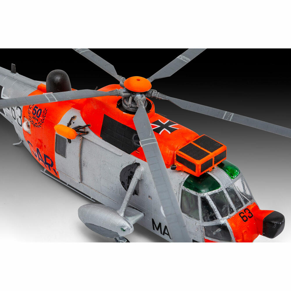 Revell Hubschrauber-Modellbausatz Westland Sea King Mk. 41/HU.5, Helikopter, 132 Teile, 1:72, 03785