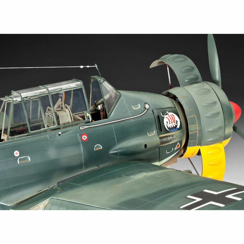 Revell Flugzeug-Modellbausatz Arado Ar196A-3 Seaplane, Wasserflugzeug, 192 Teile, 1:32, 03787