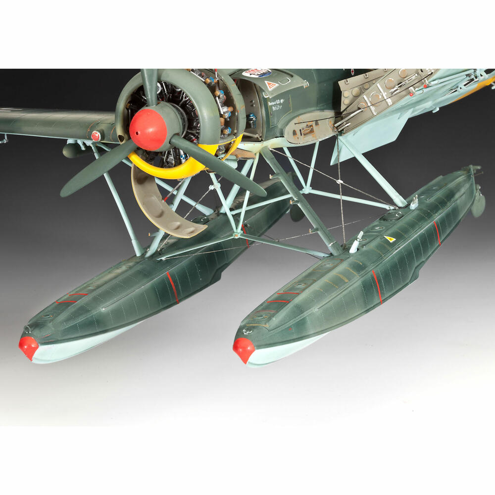 Revell Flugzeug-Modellbausatz Arado Ar196A-3 Seaplane, Wasserflugzeug, 192 Teile, 1:32, 03787