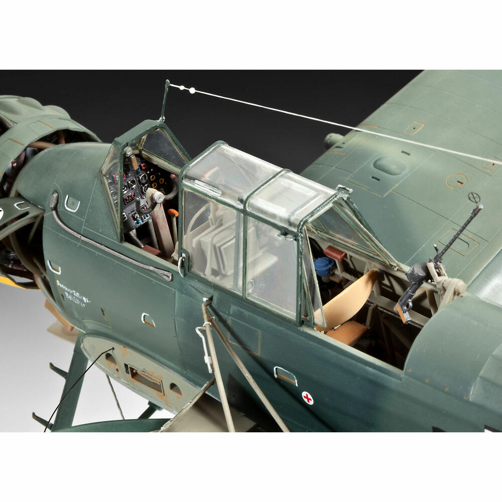 Revell Flugzeug-Modellbausatz Arado Ar196A-3 Seaplane, Wasserflugzeug, 192 Teile, 1:32, 03787