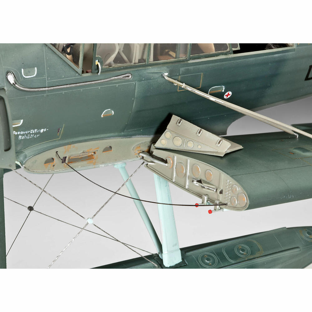 Revell Flugzeug-Modellbausatz Arado Ar196A-3 Seaplane, Wasserflugzeug, 192 Teile, 1:32, 03787