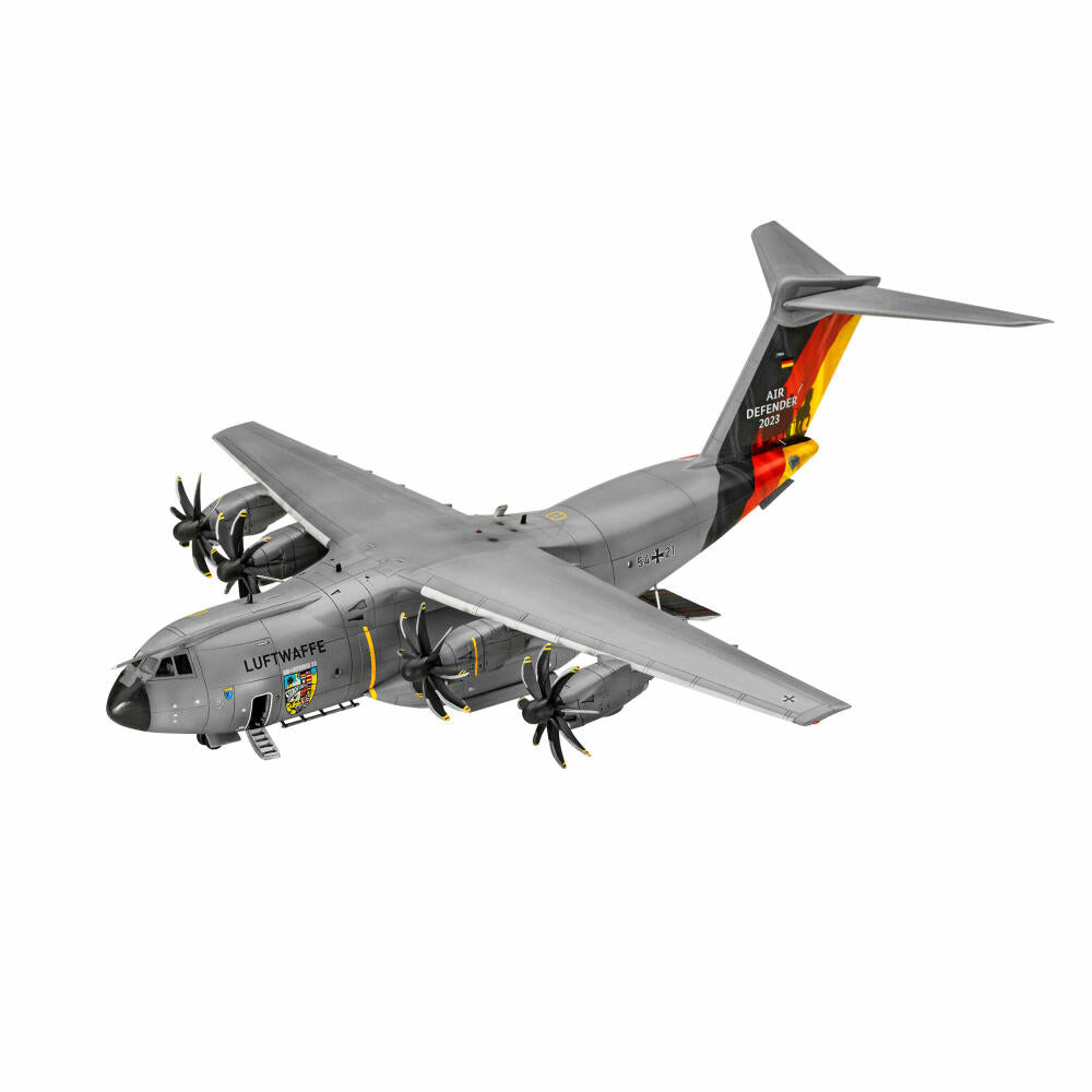 Revell Flugzeug-Modellbausatz Air Defender Set - Airbus A400M & Tornado, 223 Teile, 1:144, 03789