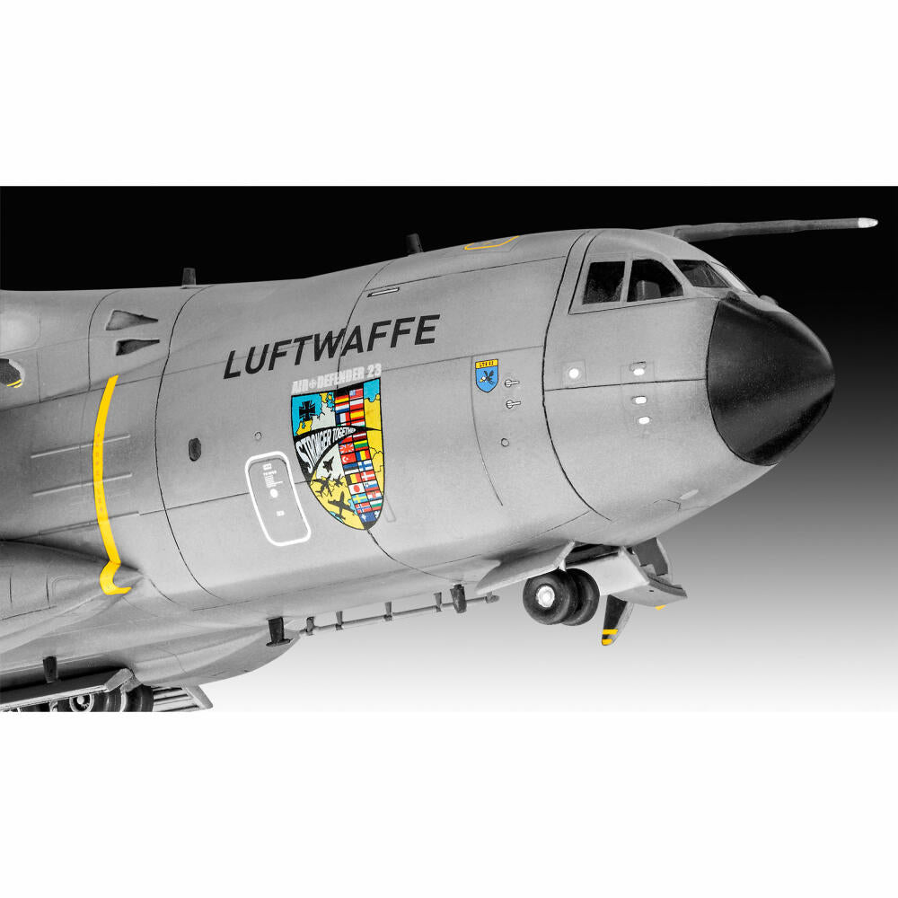 Revell Flugzeug-Modellbausatz Air Defender Set - Airbus A400M & Tornado, 223 Teile, 1:144, 03789