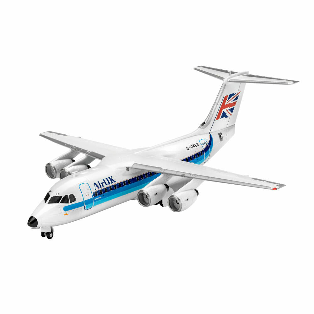 Revell Flugzeug-Modellbausatz BAe 146-200 AirUK, 63 Teile, 1:144, 03791
