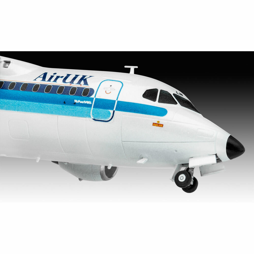 Revell Flugzeug-Modellbausatz BAe 146-200 AirUK, 63 Teile, 1:144, 03791