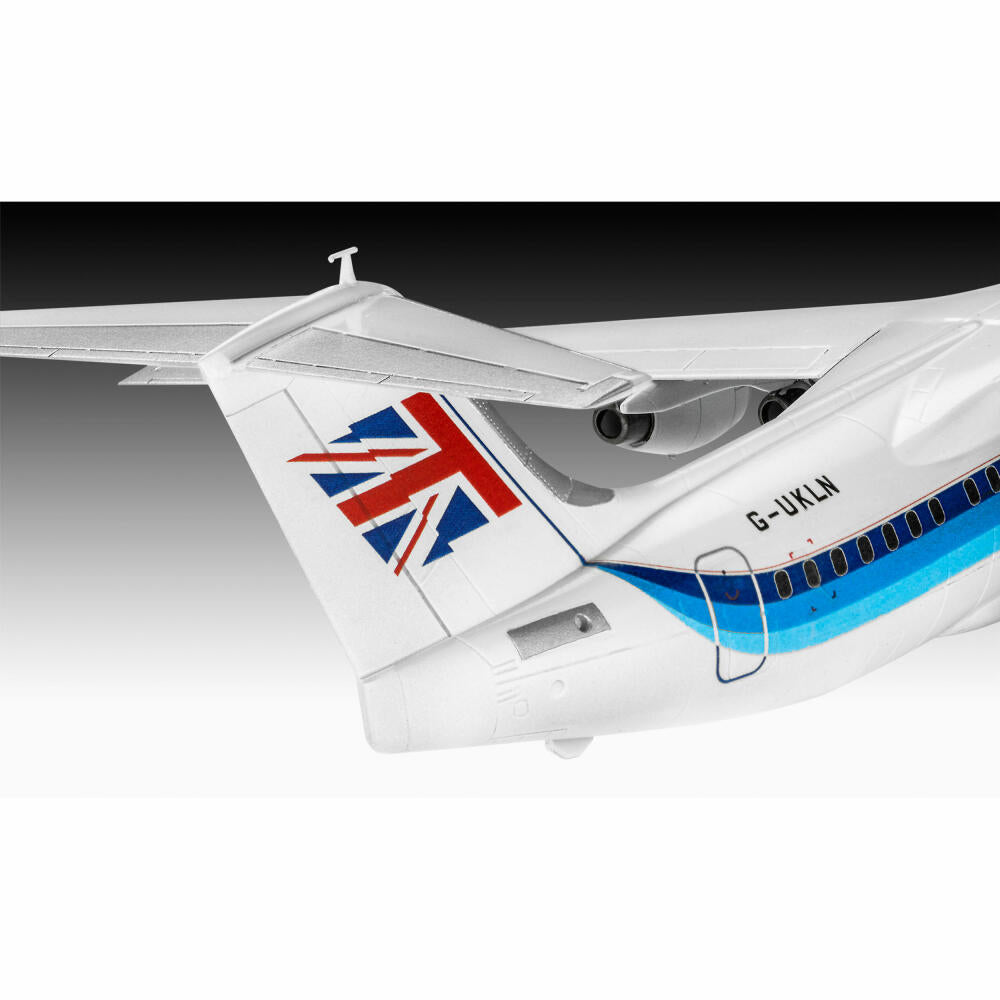 Revell Flugzeug-Modellbausatz BAe 146-200 AirUK, 63 Teile, 1:144, 03791