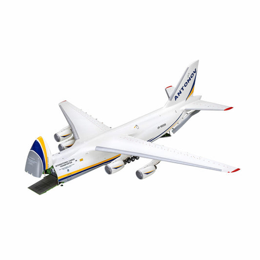 Revell Flugzeug-Modellbausatz Antonov AN-124 Ruslan, 178 Teile, 1:144, 03807