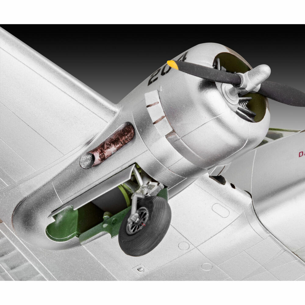 Revell Flugzeug-Modellbausatz Beechcraft Model 18, 131 Teile, 1:48, 03811
