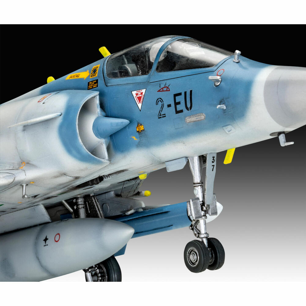 Revell Flugzeug-Modellbausatz Dassault Mirage 2000C, 62 Teile, 1:48, 03813