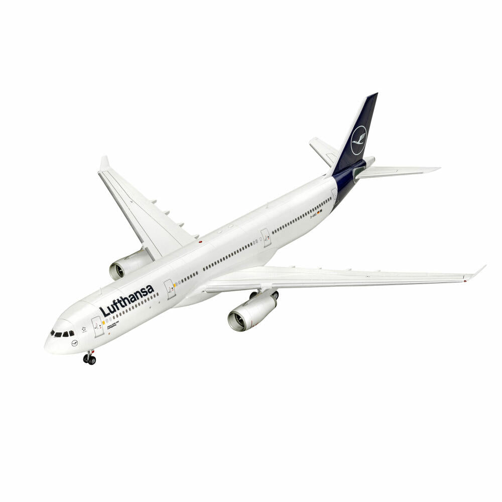 Revell Flugzeug-Modellbausatz Airbus A330-300 - Lufthansa New Livery, 108 Teile, 1:144, 03816