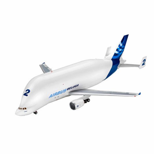 Revell Flugzeug-Modellbausatz Airbus A300-600ST Beluga, 78 Teile, 1:144, 03817