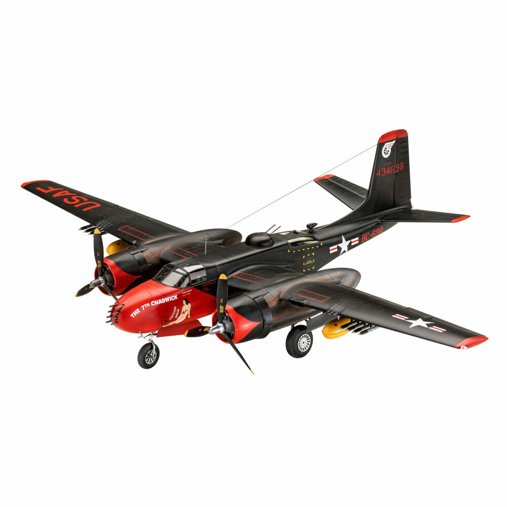 Revell Flugzeug-Modellbausatz B-26 Invader, 259 Teile, 1:48, 03823