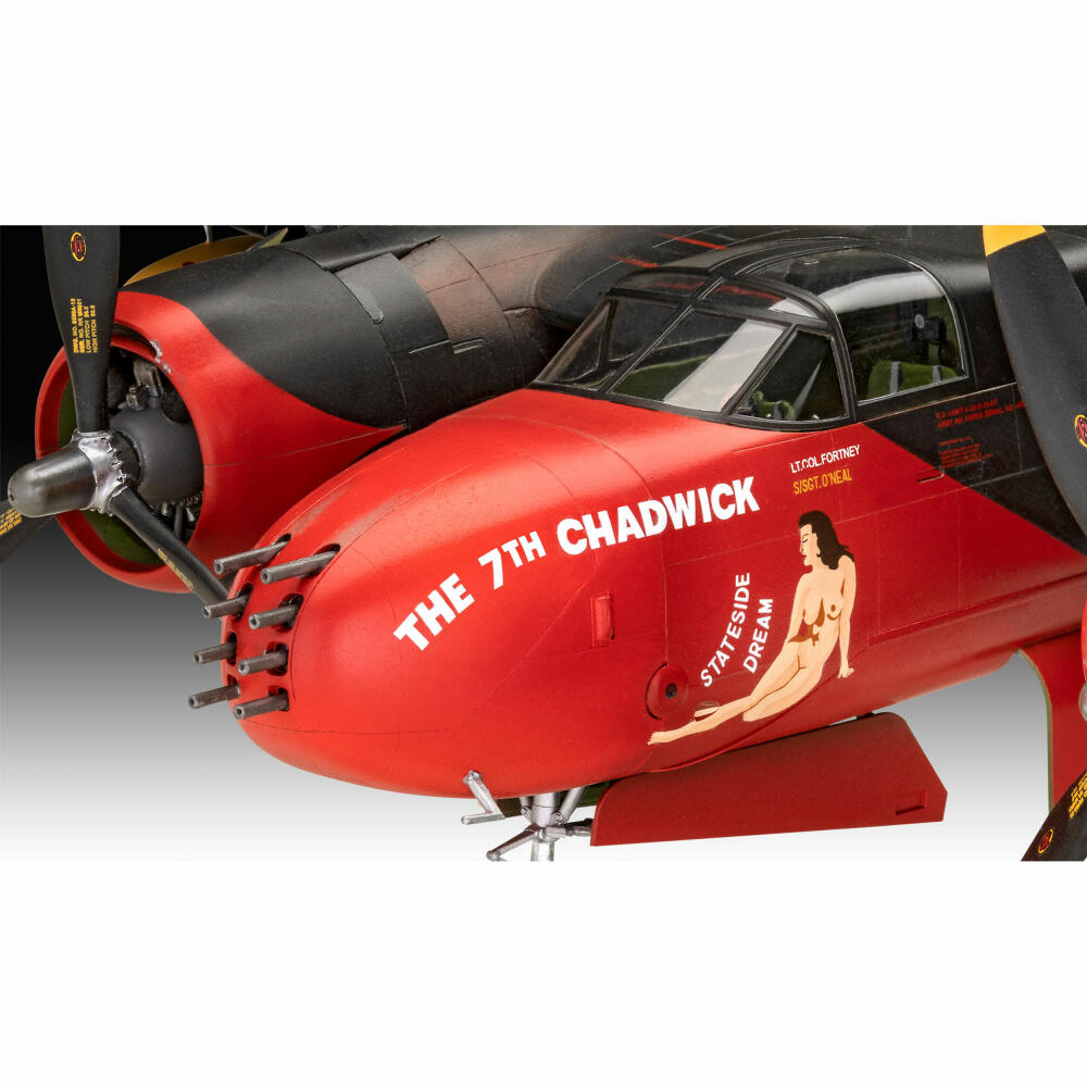 Revell Flugzeug-Modellbausatz B-26 Invader, 259 Teile, 1:48, 03823