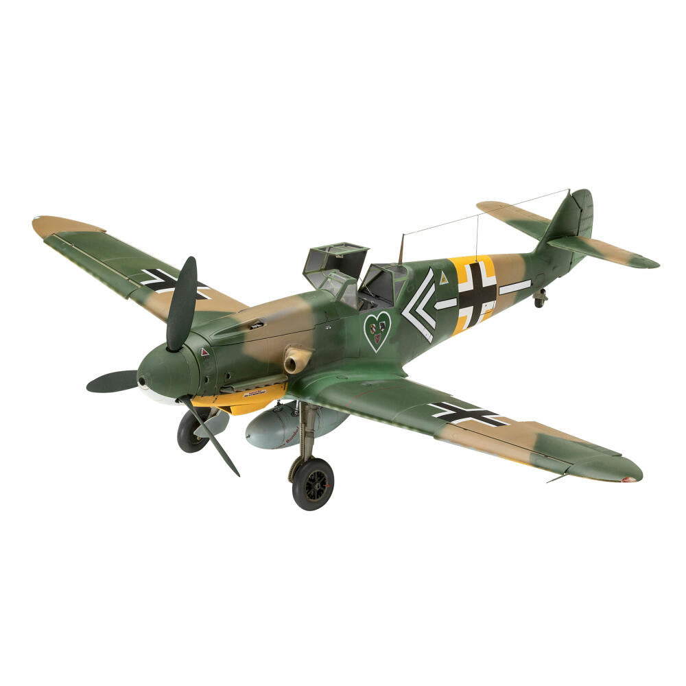 Revell Flugzeug-Modellbausatz Messerschmitt Bf109 G-2/4, 184 Teile, 1:32, 03829