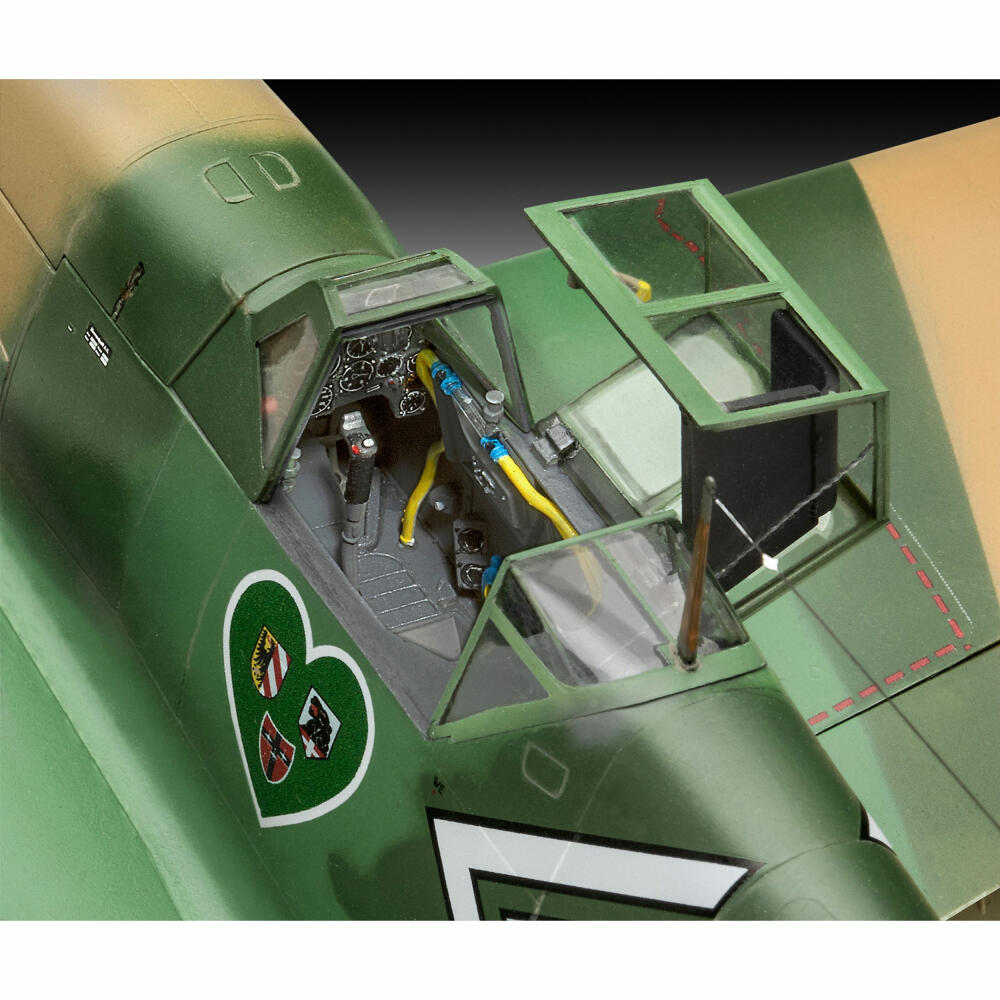 Revell Flugzeug-Modellbausatz Messerschmitt Bf109 G-2/4, 184 Teile, 1:32, 03829
