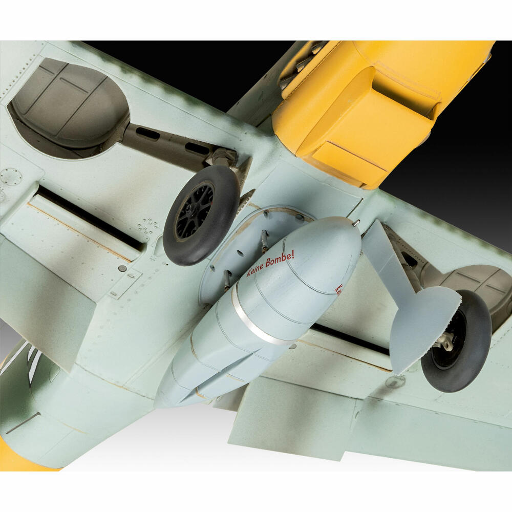 Revell Flugzeug-Modellbausatz Messerschmitt Bf109 G-2/4, 184 Teile, 1:32, 03829