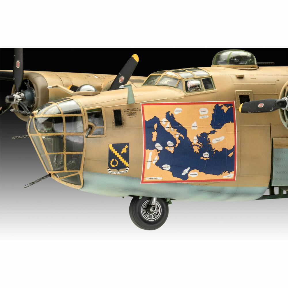 Revell Flugzeug-Modellbausatz B-24D Liberator, 197 Teile, 1:48, 03831