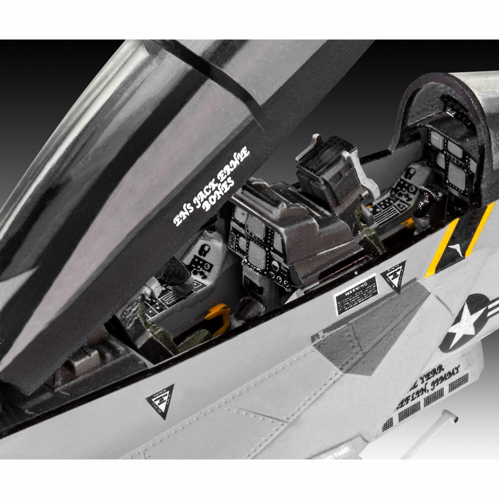 Revell Flugzeug-Modellbausatz F/A-18F Super Hornet, 97 Teile, 1:72, 03834