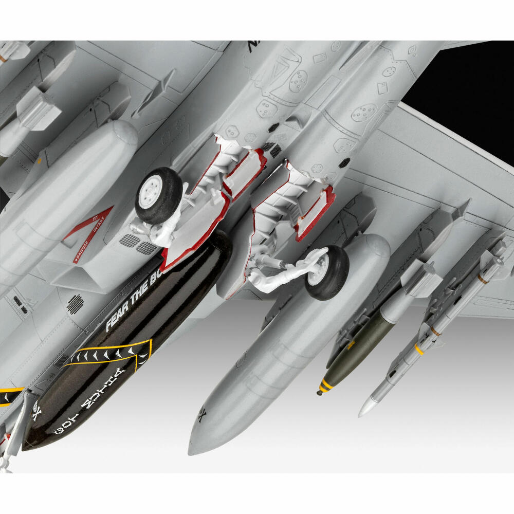 Revell Flugzeug-Modellbausatz F/A-18F Super Hornet, 97 Teile, 1:72, 03834