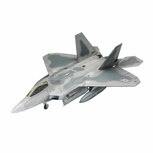 Revell Flugzeug-Modellbausatz Lockheed Martin F-22A Raptor, 116 Teile, 1:72, 03858