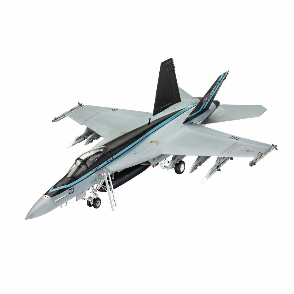 Revell Flugzeug-Modellbausatz Mavericks F/A-18E Super Hornet Top Gun, 161 Teile, 1:48, 03864