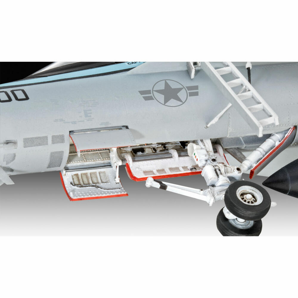 Revell Flugzeug-Modellbausatz Mavericks F/A-18E Super Hornet Top Gun, 161 Teile, 1:48, 03864