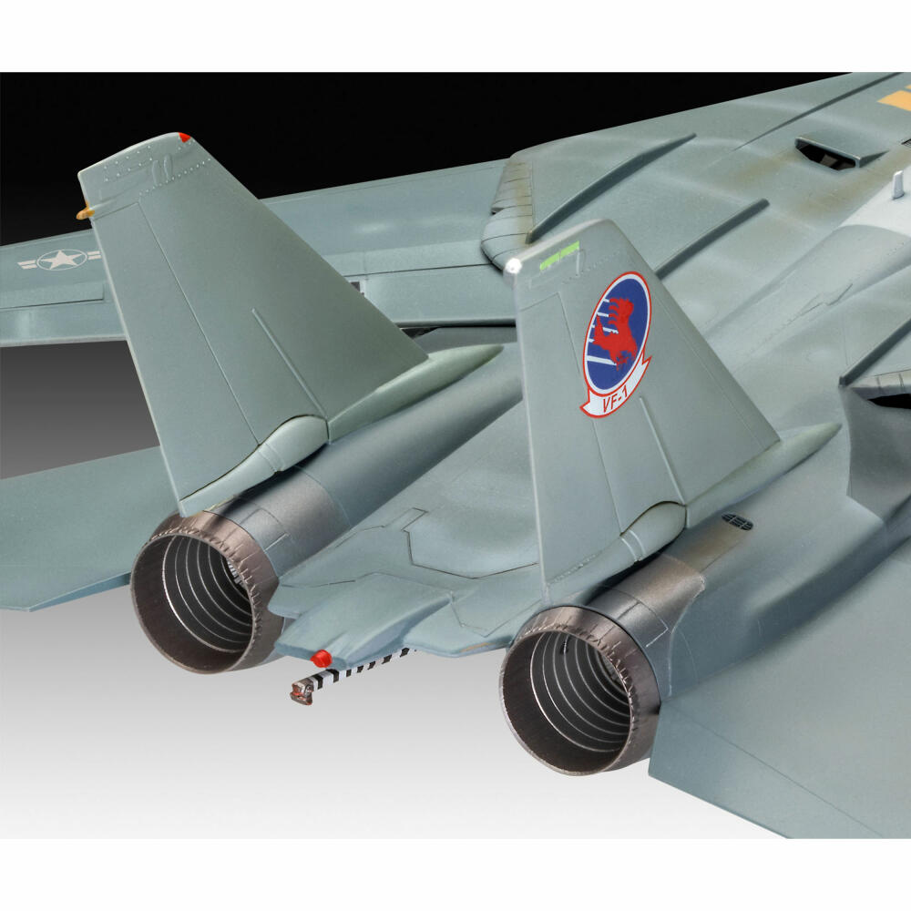 Revell Flugzeug-Modellbausatz Mavericks F-14A Tomcat Top Gun, 97 Teile, 1:48, 03865