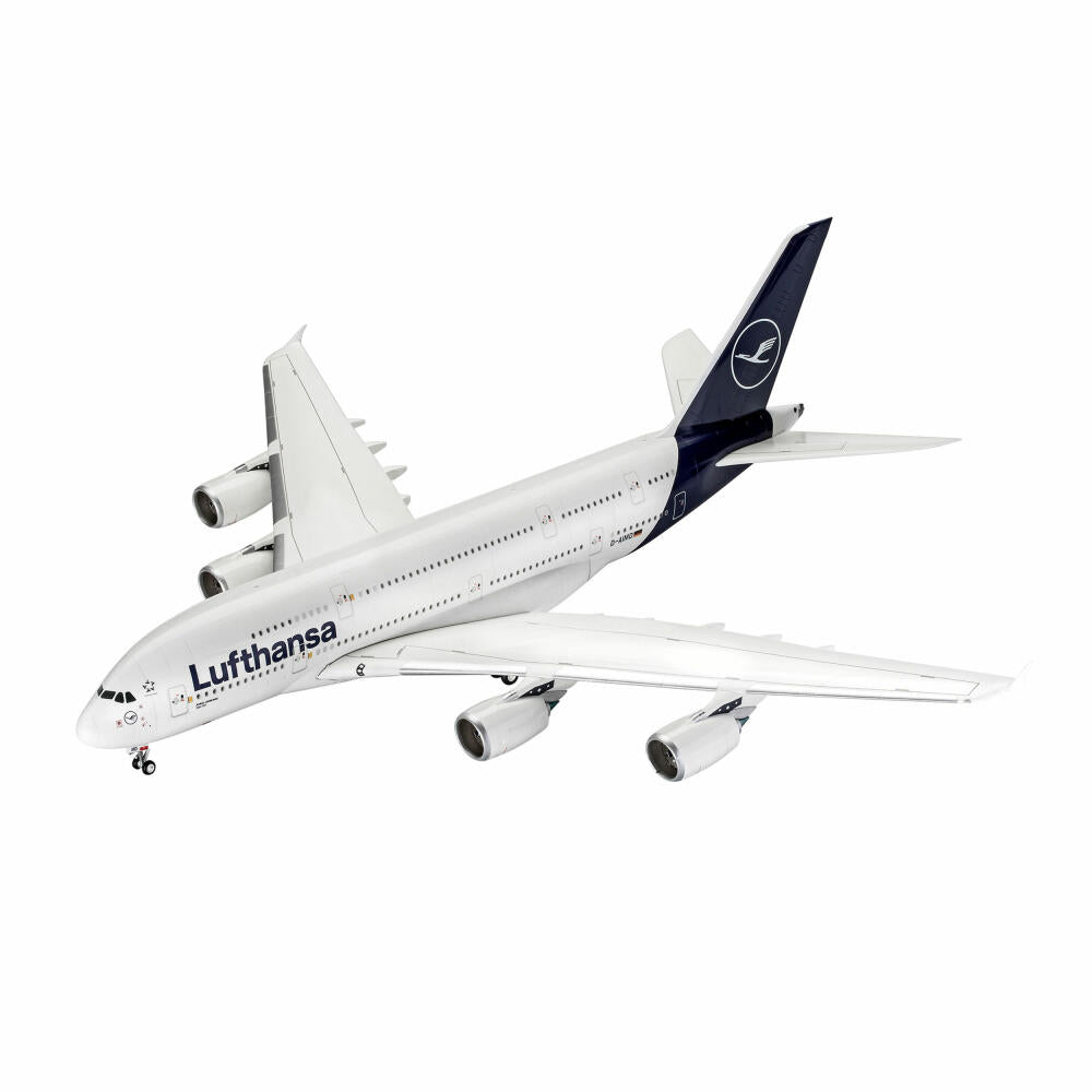 Revell Flugzeug-Modellbausatz Airbus A380-800 Lufthansa New Livery, 163 Teile, 1:144, 03872