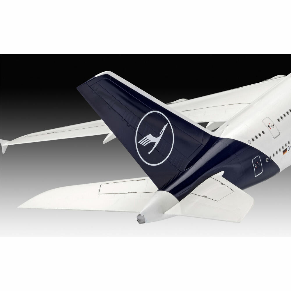Revell Flugzeug-Modellbausatz Airbus A380-800 Lufthansa New Livery, 163 Teile, 1:144, 03872
