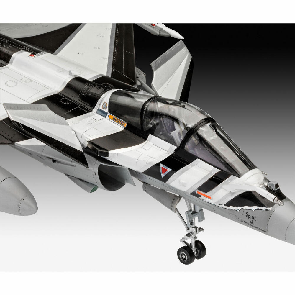 Revell Flugzeug-Modellbausatz Dassault Aviation Rafale C, 204 Teile, 1:48, 03901
