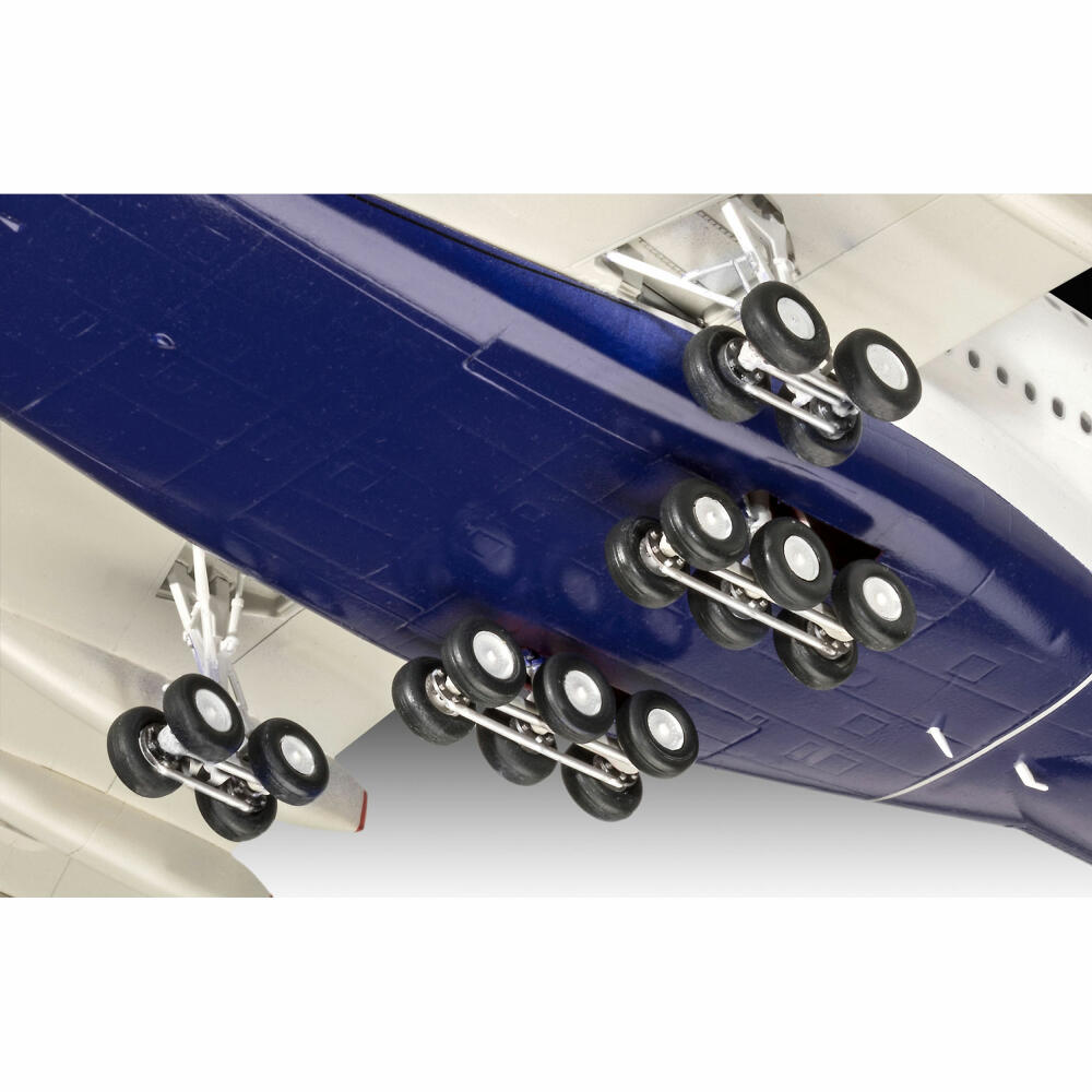 Revell Flugzeug-Modellbausatz Airbus A380-800 British Airways, 163 Teile, 1:144, 03922