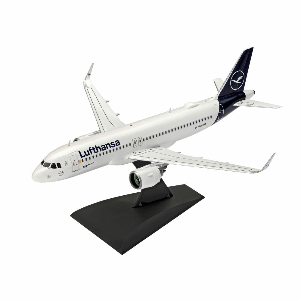 Revell Flugzeug-Modellbausatz Airbus A320neo Lufthansa New Livery, 38 Teile, 1:144, 03942