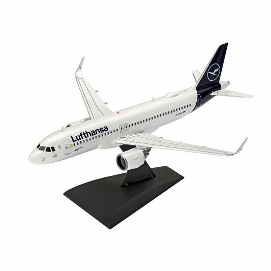 Revell Flugzeug-Modellbausatz Airbus A320neo Lufthansa New Livery, 38 Teile, 1:144, 03942