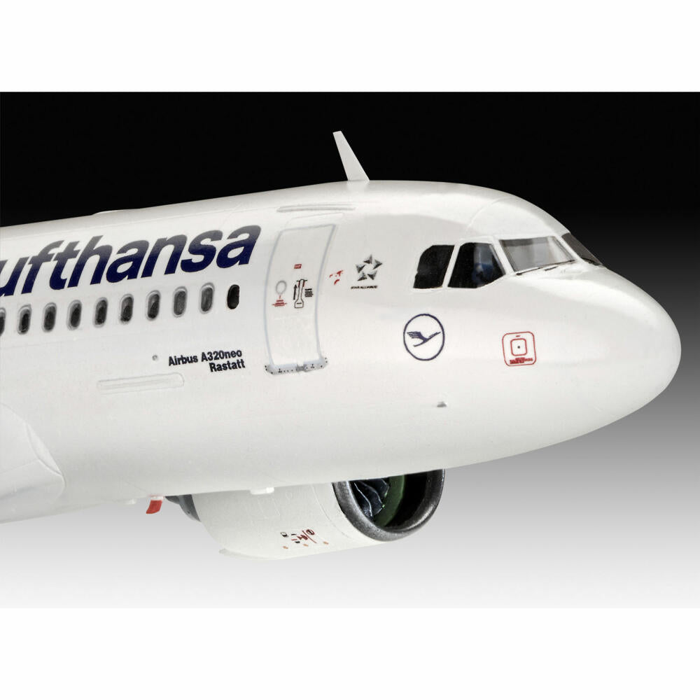 Revell Flugzeug-Modellbausatz Airbus A320neo Lufthansa New Livery, 38 Teile, 1:144, 03942