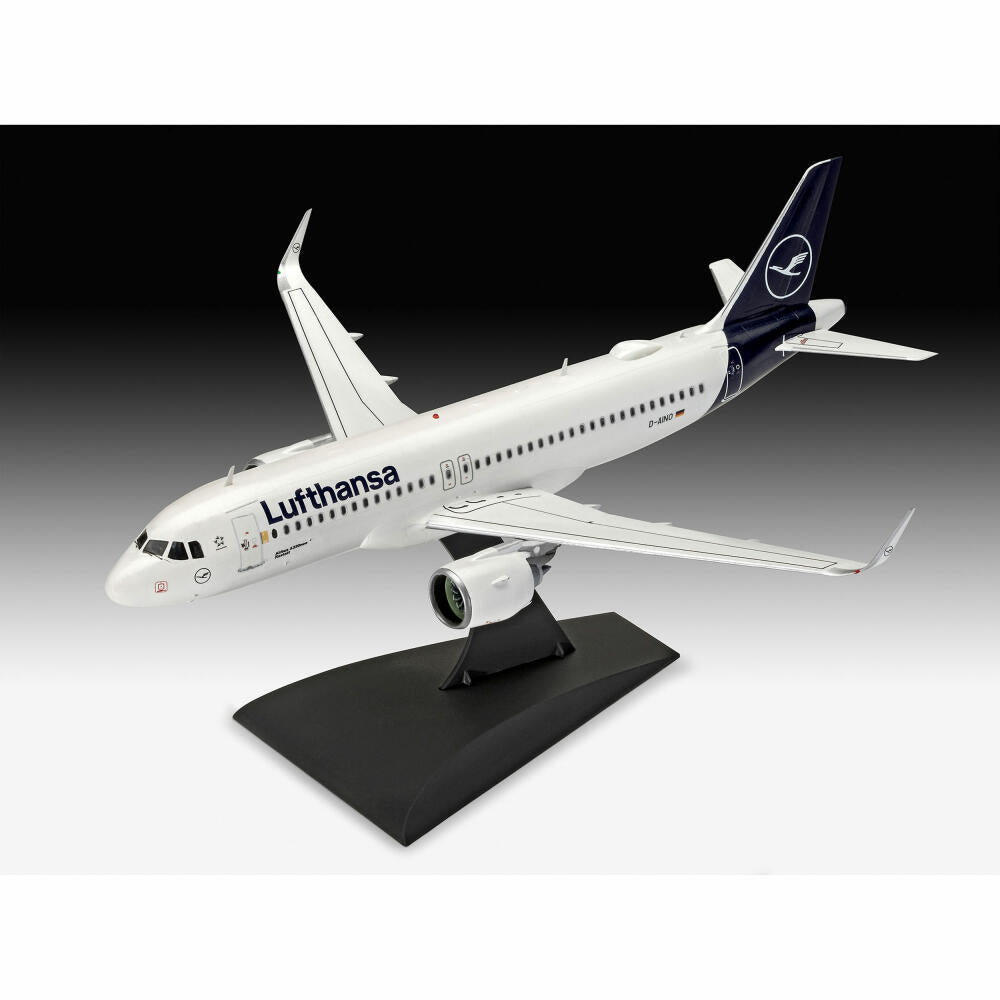 Revell Flugzeug-Modellbausatz Airbus A320neo Lufthansa New Livery, 38 Teile, 1:144, 03942