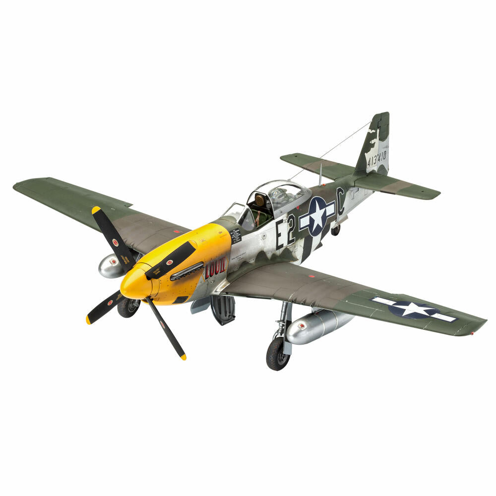 Revell Flugzeug-Modellbausatz P-51D-5NA Mustang early version, 158 Teile, 1:32, 03944